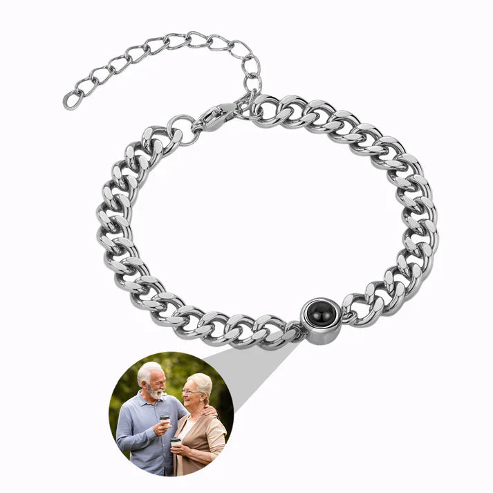 Eviga Band Armband med Personlig Foto