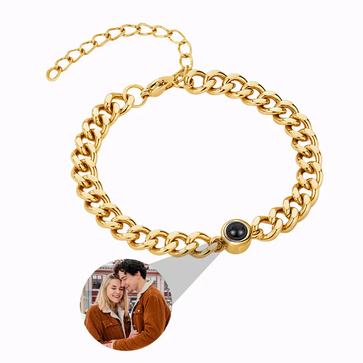 Eviga Band Armband med Personlig Foto