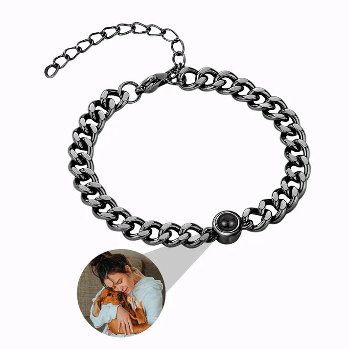 Eviga Band Armband med Personlig Foto
