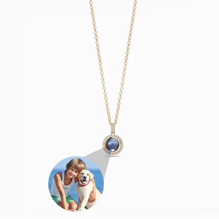Tidens Eko-halsband med Personlig Foto