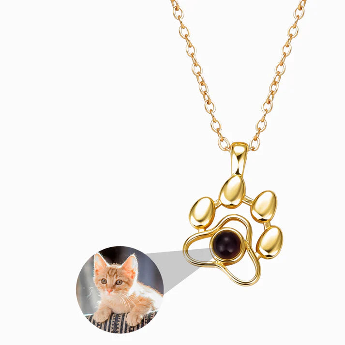 Halsband med Liten Vovve och Personlig Foto