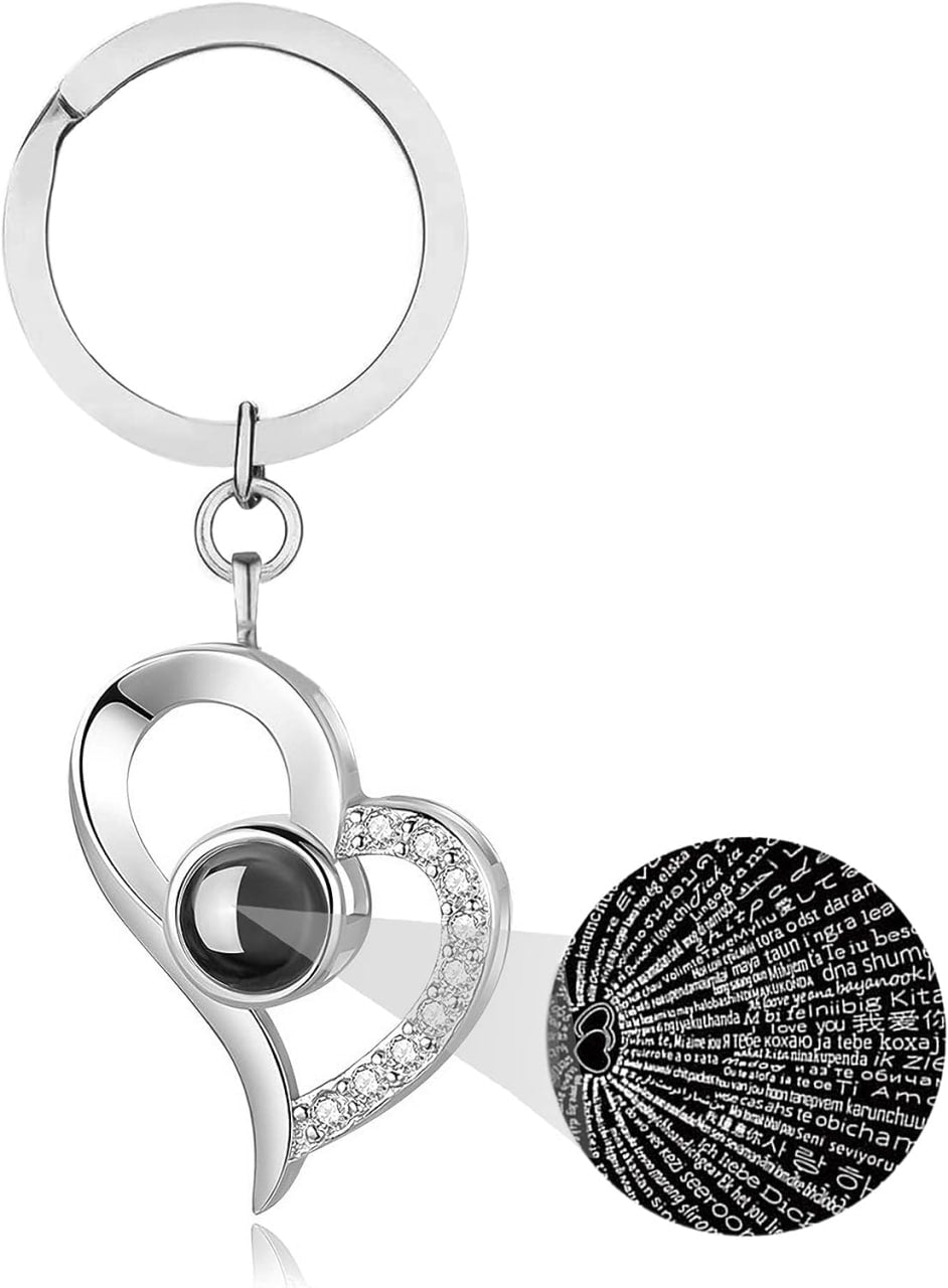 Nyckelring "Jag älskar dig" på 100 språk