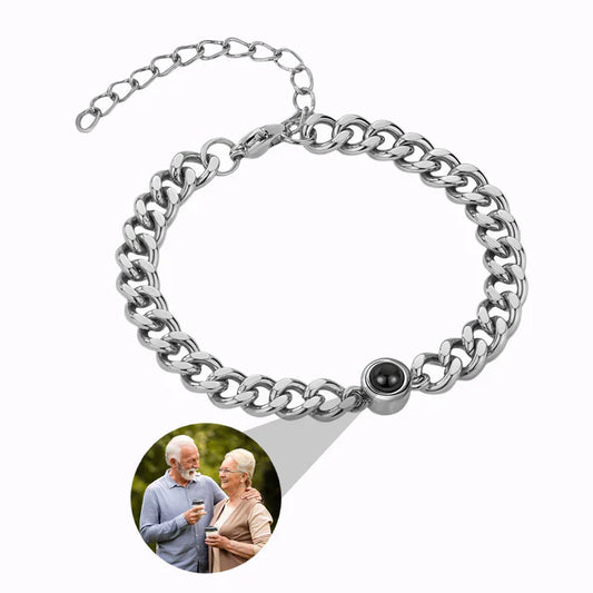Eviga Band Armband med Personlig Foto