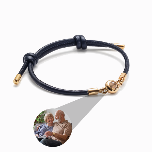 Tidlös Blixt Armband med Personlig Foto